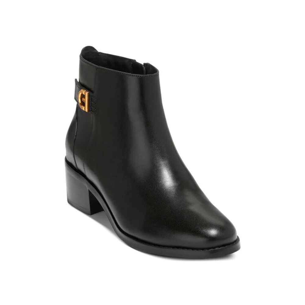 Cole Haan Women's Holis Logo Side-Buckle Booties